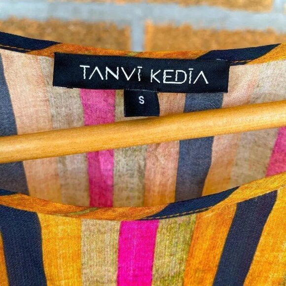 Anthropologie Tanvi Kedia Sunglass Boho Dress size small - Picture 9 of 15